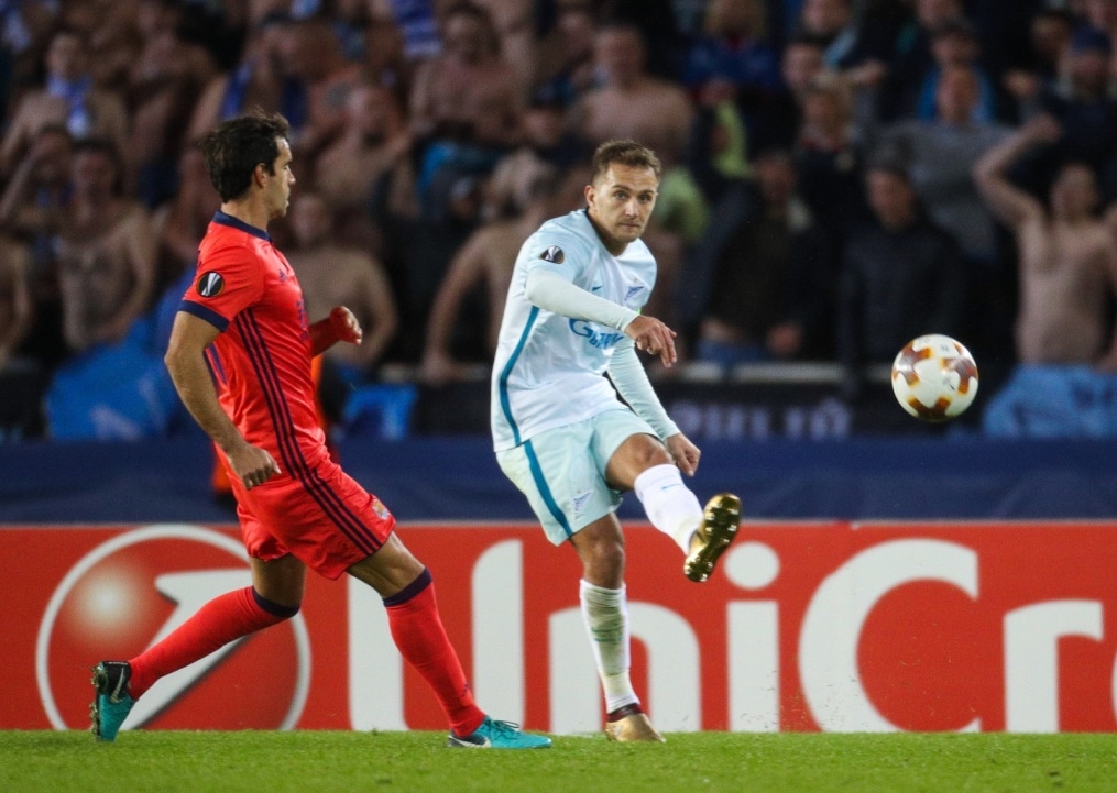 Лига Европы УЕФА 2017/18, «Реал Сосьедад» — «Зенит»