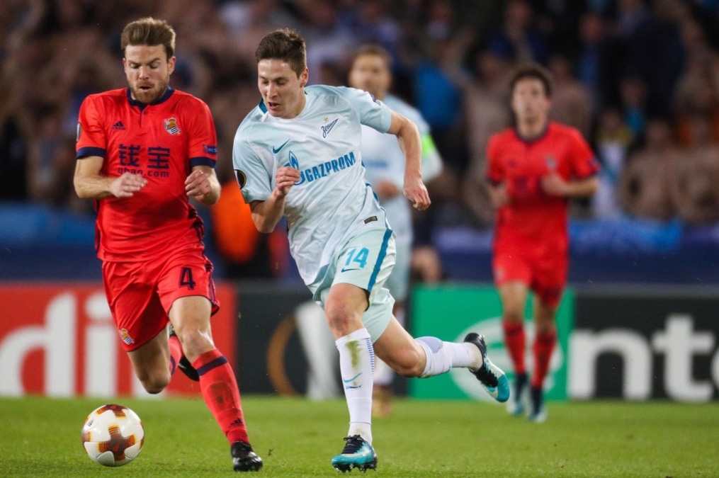 Лига Европы УЕФА 2017/18, «Реал Сосьедад» — «Зенит»