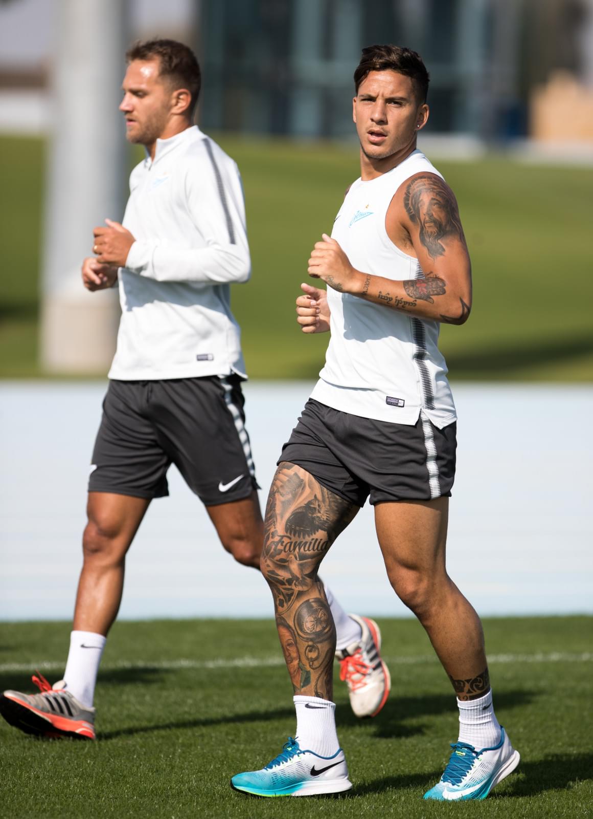 «Газпром»-тренировочные сборы в Дубае: 20 января, утренняя тренировка