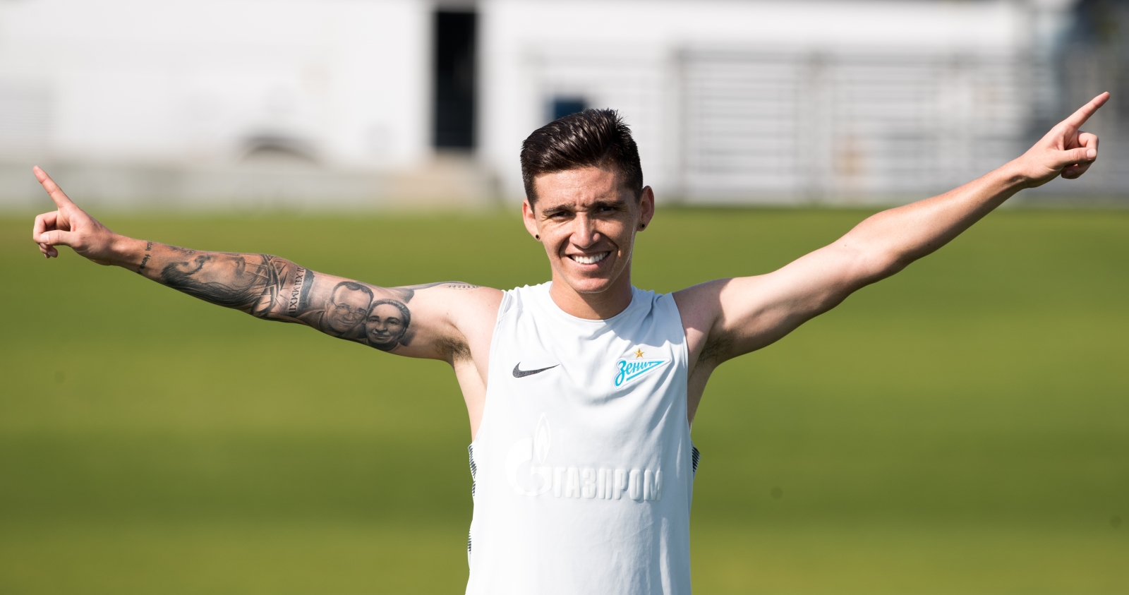 «Газпром»-тренировочные сборы в Дубае: 20 января, утренняя тренировка