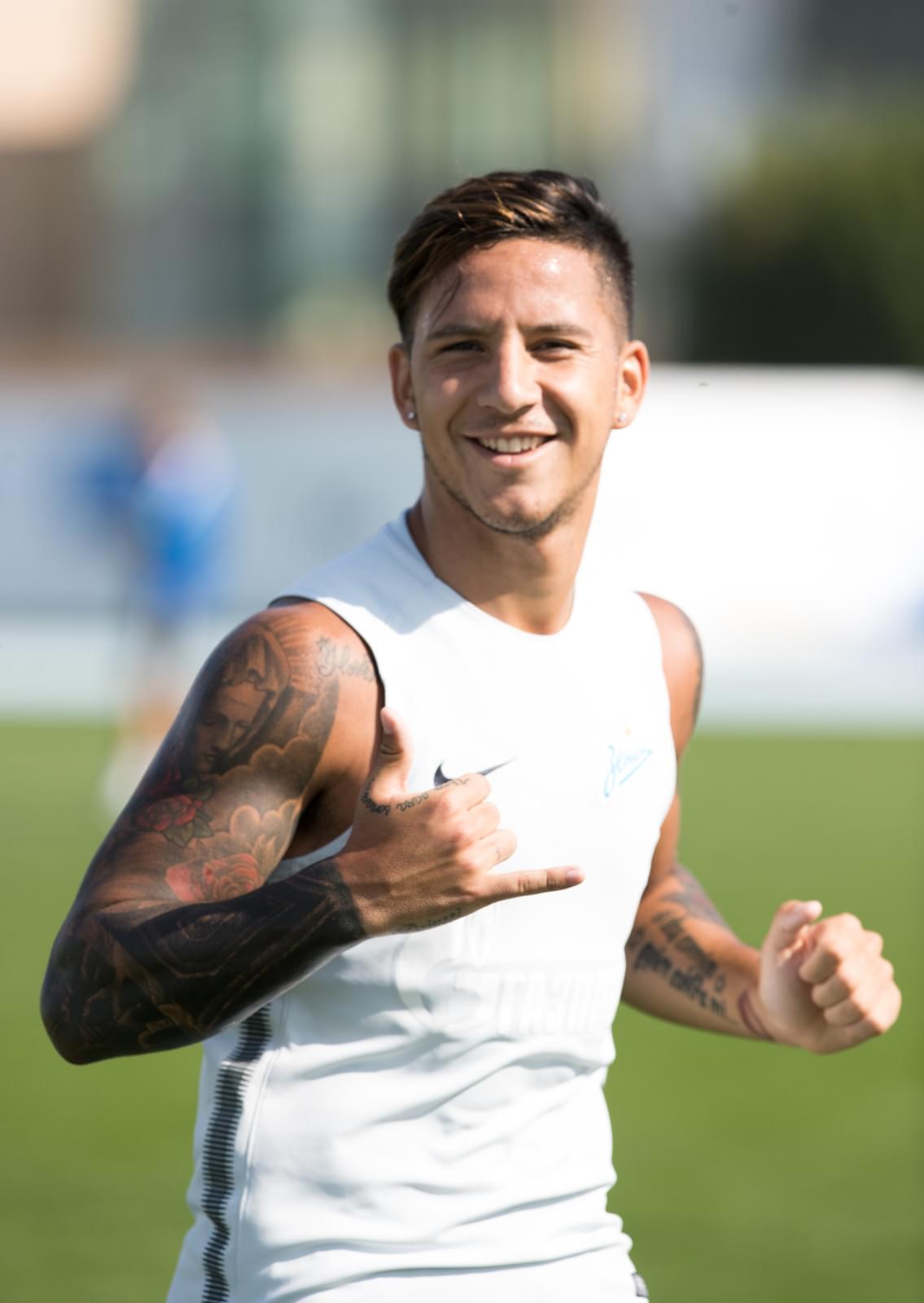 «Газпром»-тренировочные сборы в Дубае: 20 января, утренняя тренировка