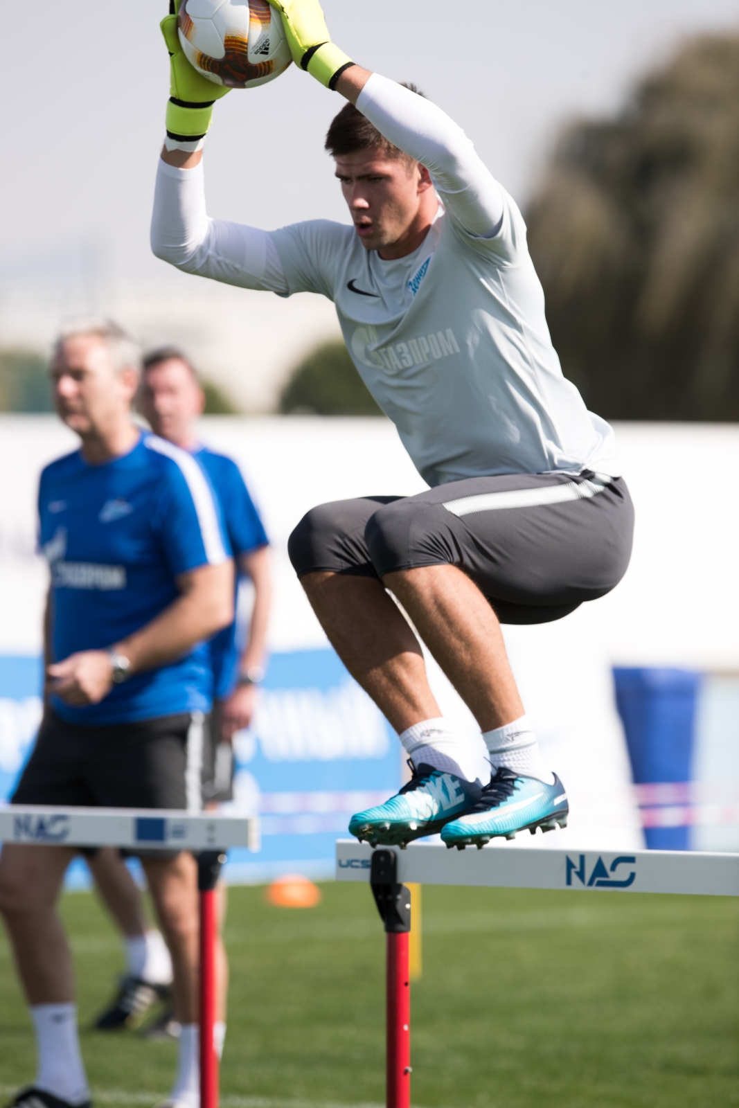 «Газпром»-тренировочные сборы в Дубае: 20 января, утренняя тренировка