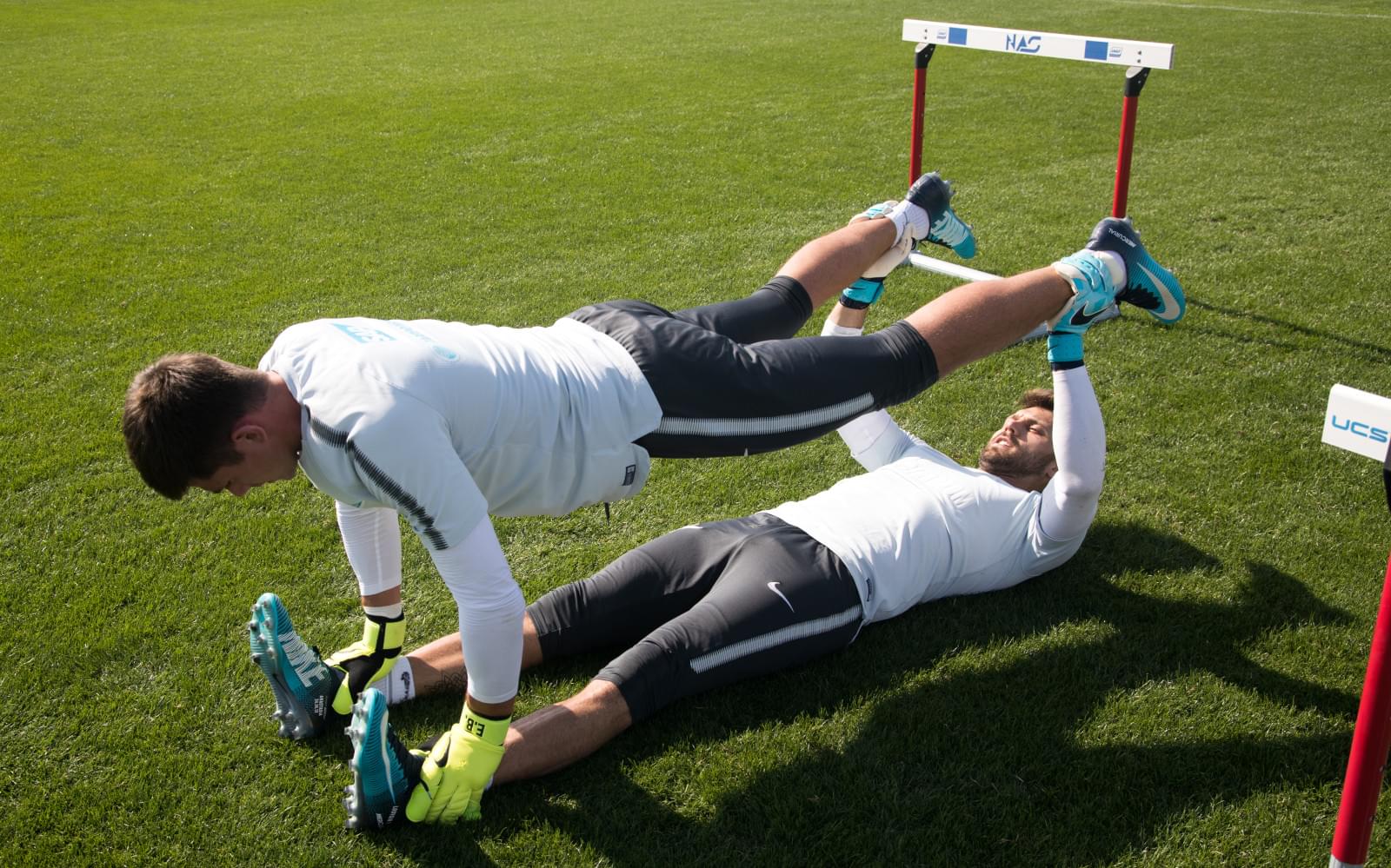 «Газпром»-тренировочные сборы в Дубае: 20 января, утренняя тренировка