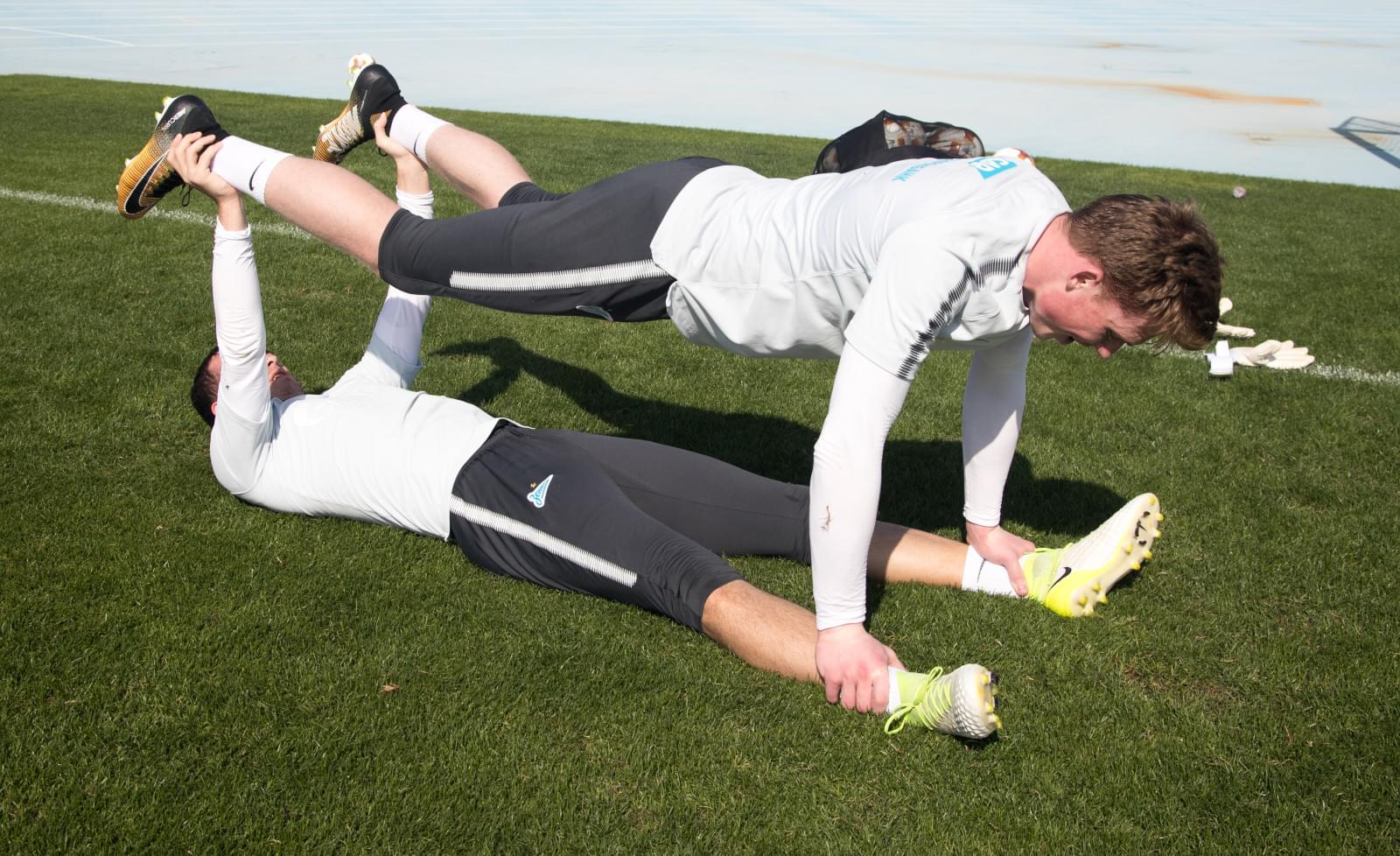 «Газпром»-тренировочные сборы в Дубае: 20 января, утренняя тренировка