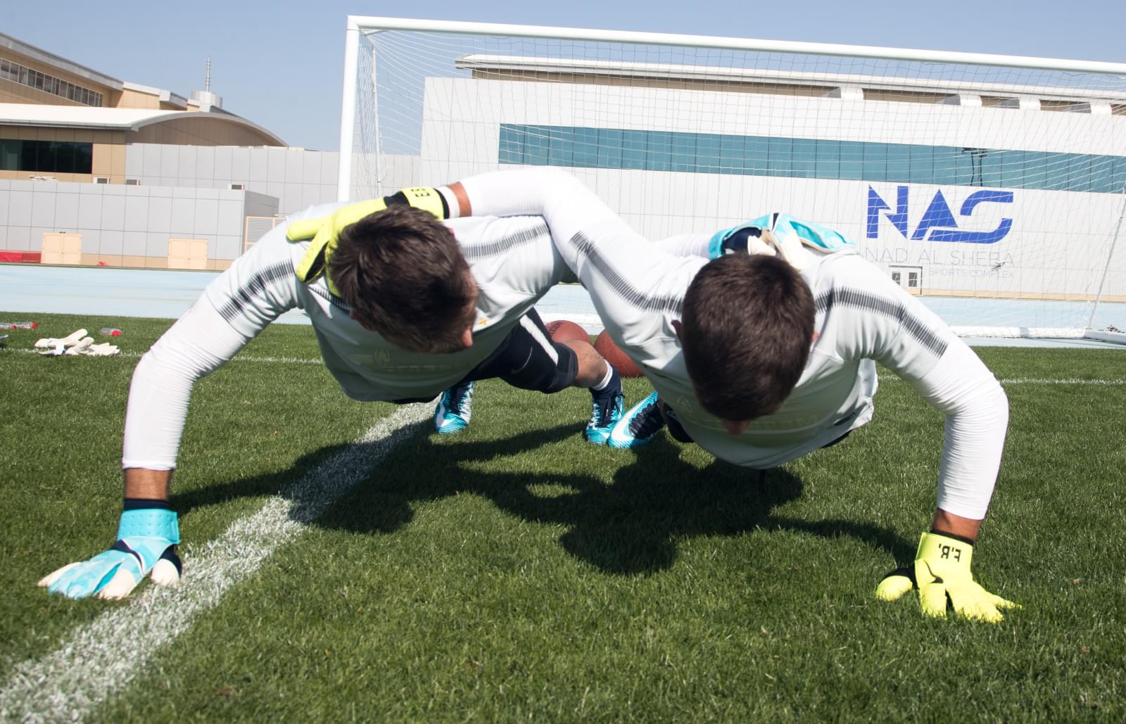 «Газпром»-тренировочные сборы в Дубае: 20 января, утренняя тренировка