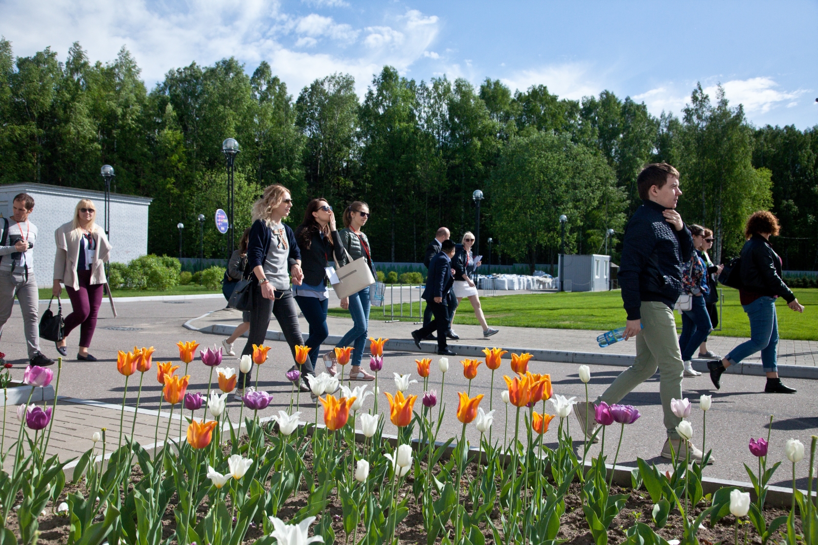 Экскурсия в Академии ФК «Зенит» для туристов из разных стран мира