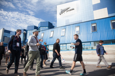 Экскурсия в Академии ФК «Зенит» для туристов из разных стран мира