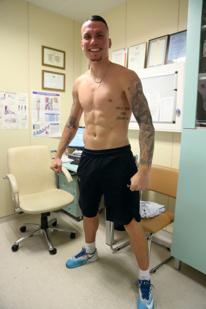 Второй день медосмотра футболистов «Зенита»