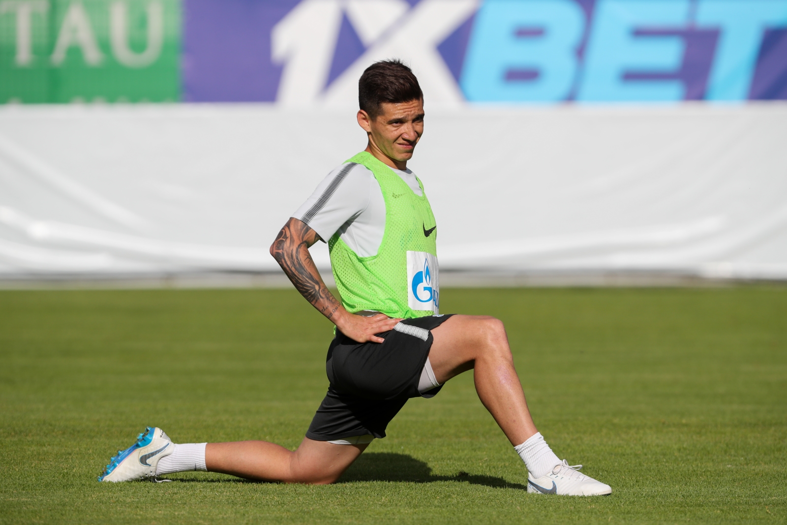 «Газпром» — тренировочные сборы в Австрии: 26 июня, вечерняя тренировка