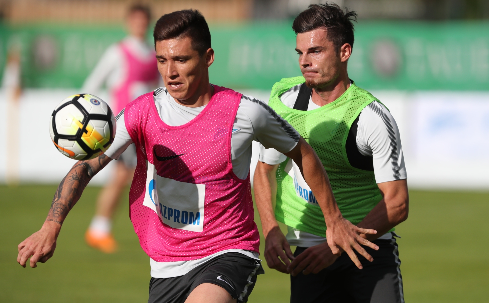 «Газпром» — тренировочные сборы в Австрии: 26 июня, вечерняя тренировка