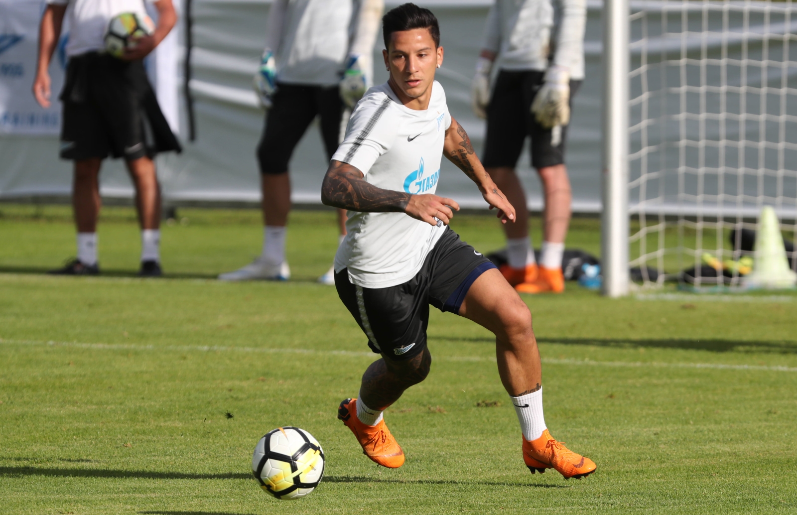 «Газпром» — тренировочные сборы в Австрии: 26 июня, вечерняя тренировка