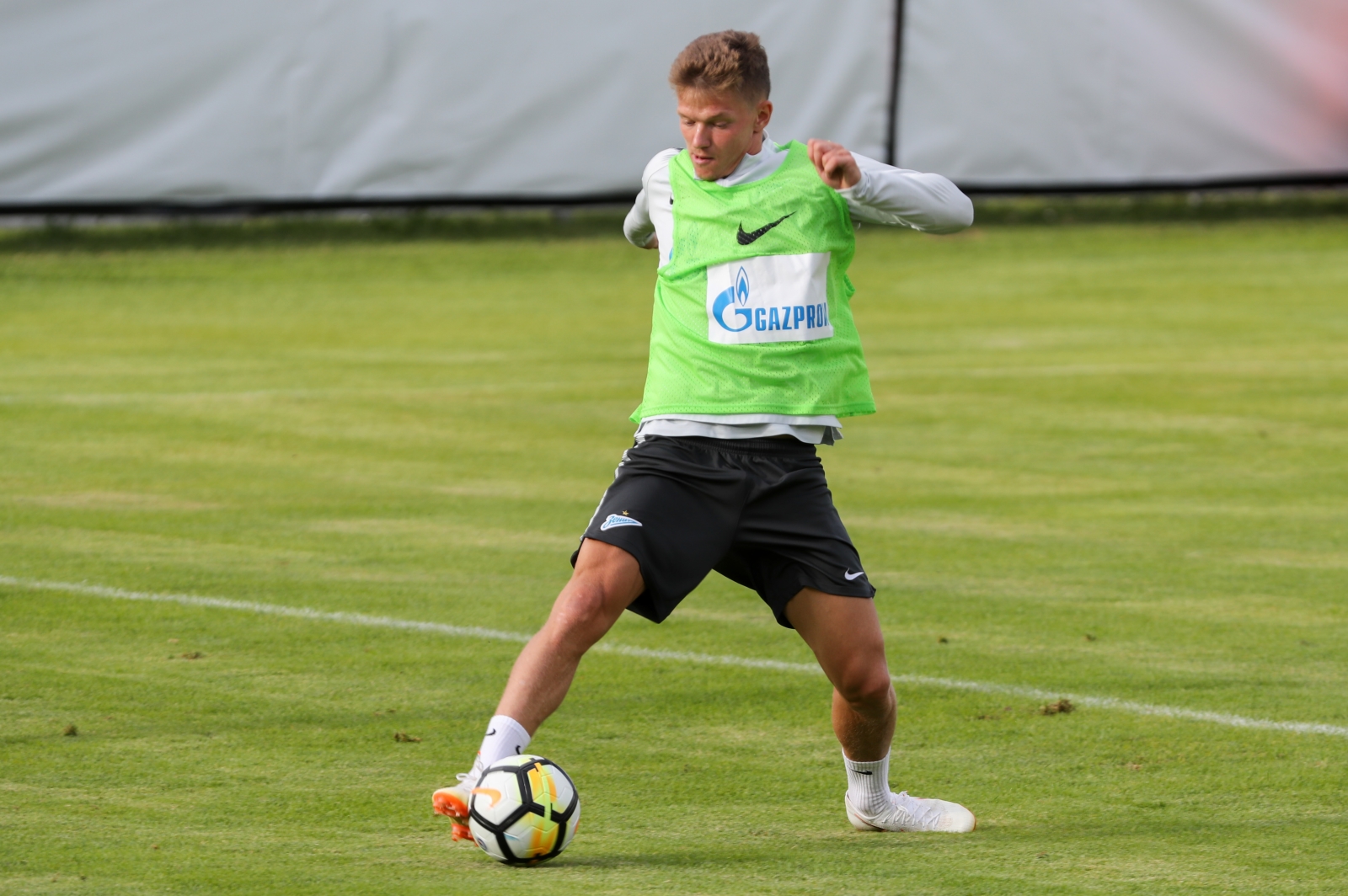 «Газпром» — тренировочные сборы в Австрии: 26 июня, вечерняя тренировка