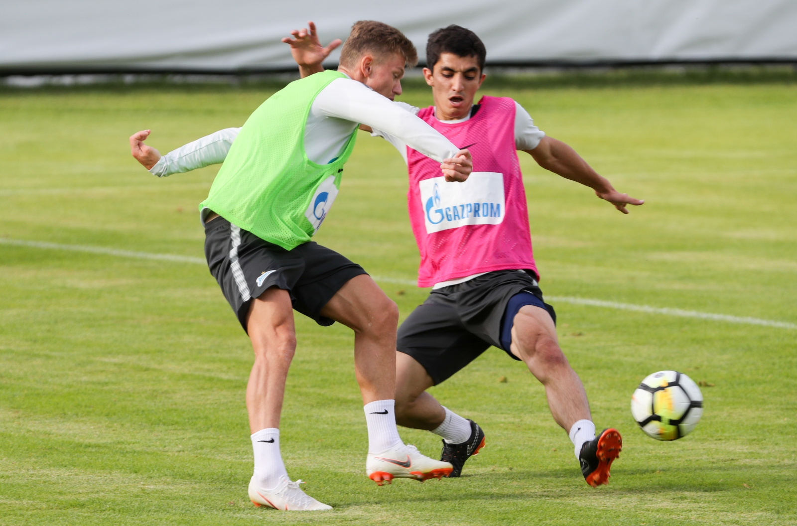 «Газпром» — тренировочные сборы в Австрии: 26 июня, вечерняя тренировка