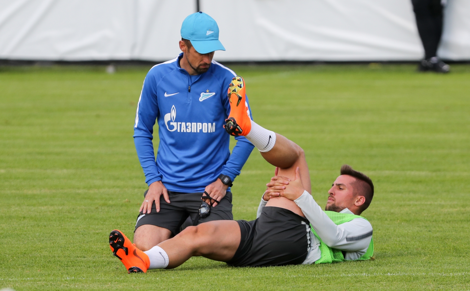 «Газпром» — тренировочные сборы в Австрии: 26 июня, вечерняя тренировка