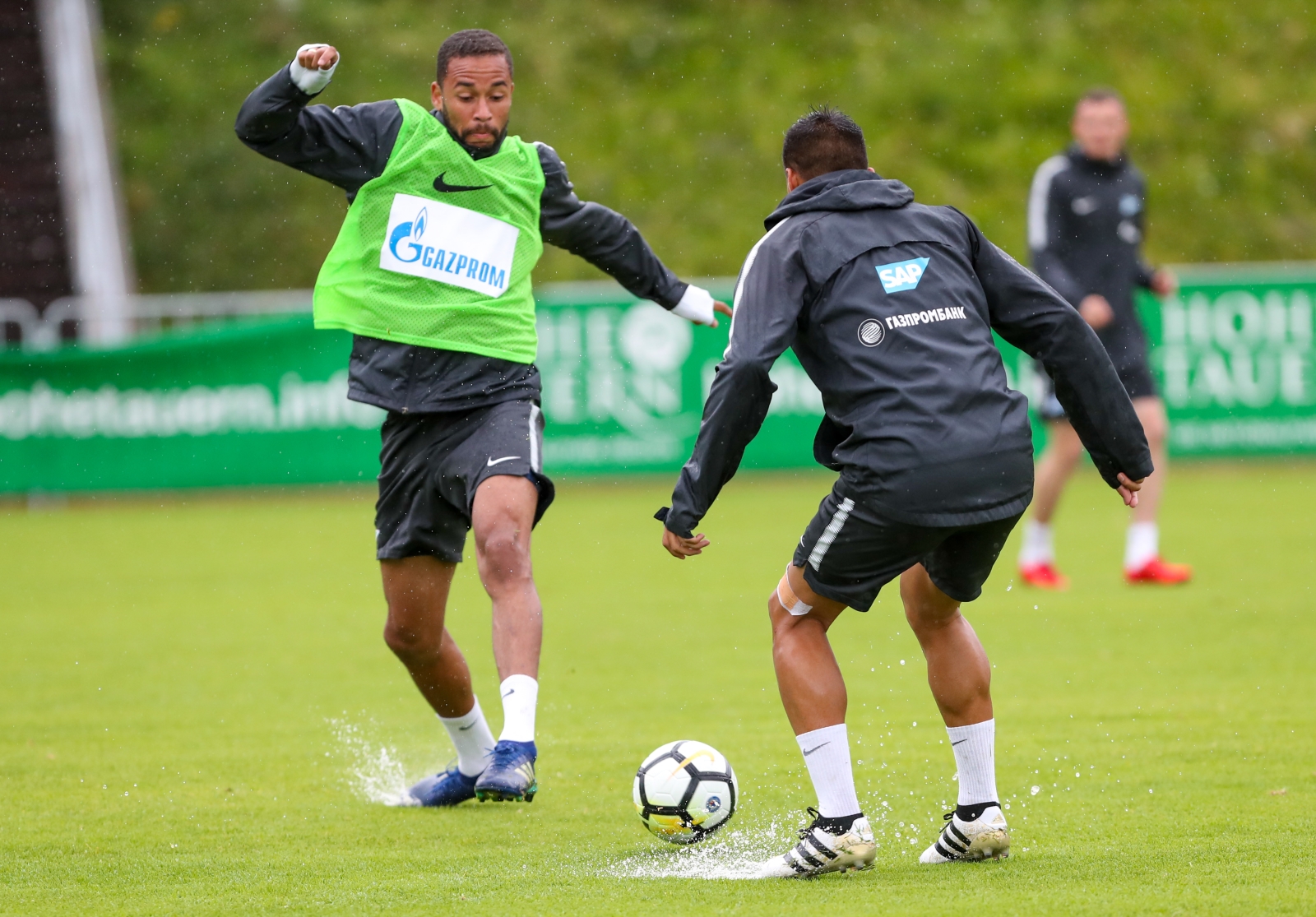 «Газпром» — тренировочные сборы в Австрии: 27 июня, вечерняя тренировка