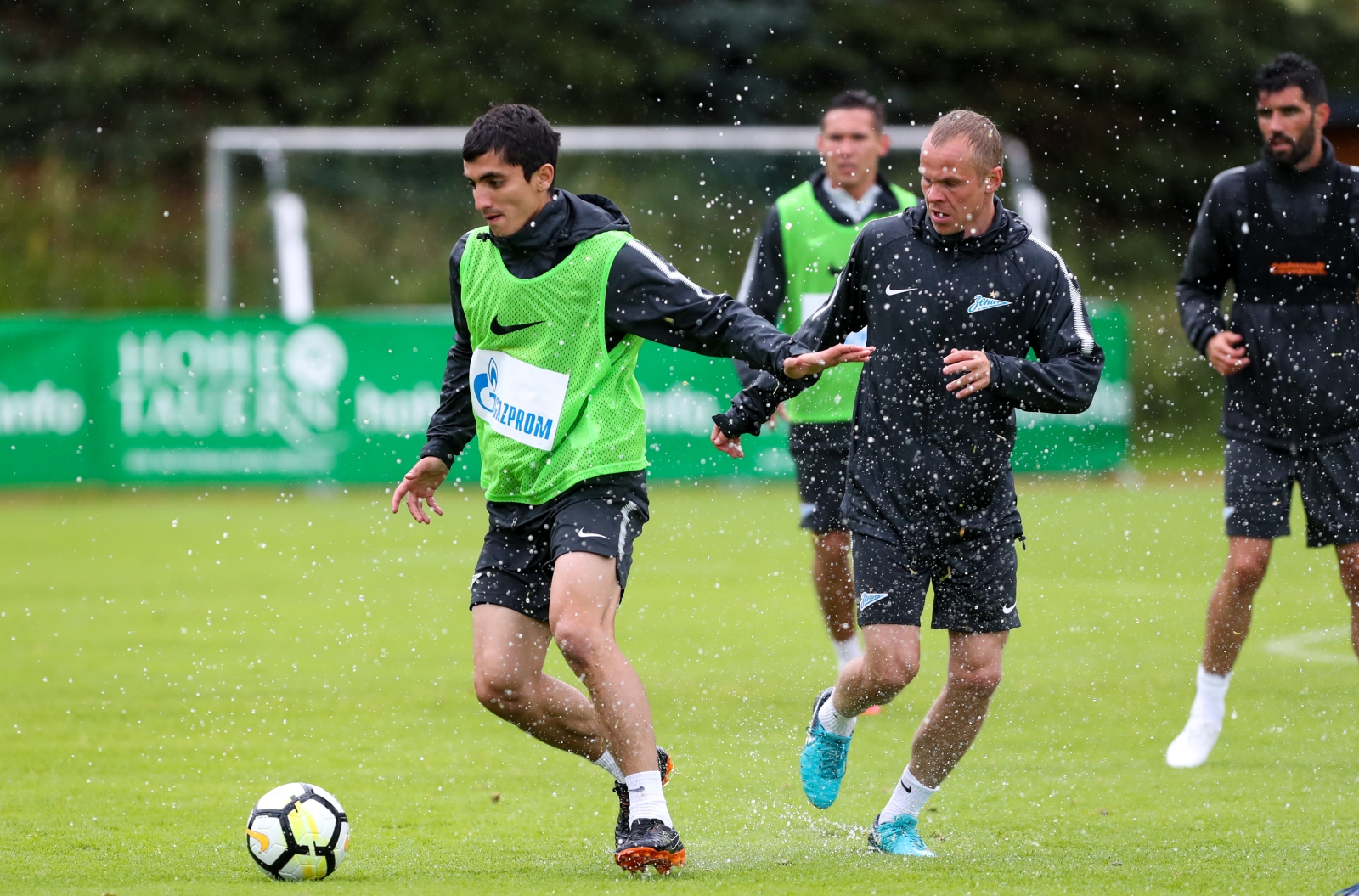 «Газпром» — тренировочные сборы в Австрии: 27 июня, вечерняя тренировка