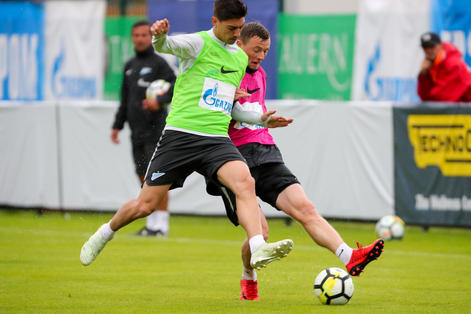 «Газпром» — тренировочные сборы в Австрии: 27 июня, вечерняя тренировка