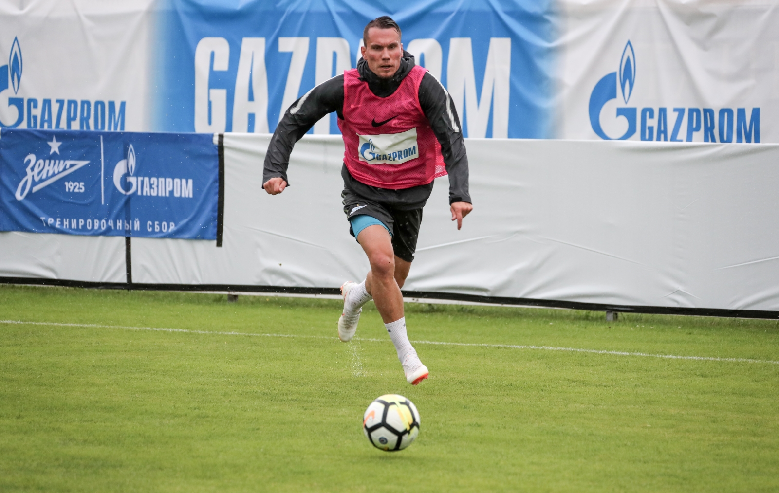 «Газпром» — тренировочные сборы в Австрии: 27 июня, вечерняя тренировка