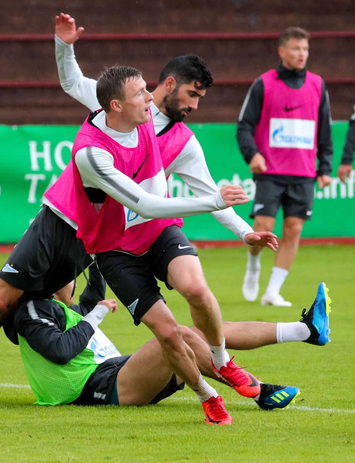 «Газпром» — тренировочные сборы в Австрии: 27 июня, вечерняя тренировка