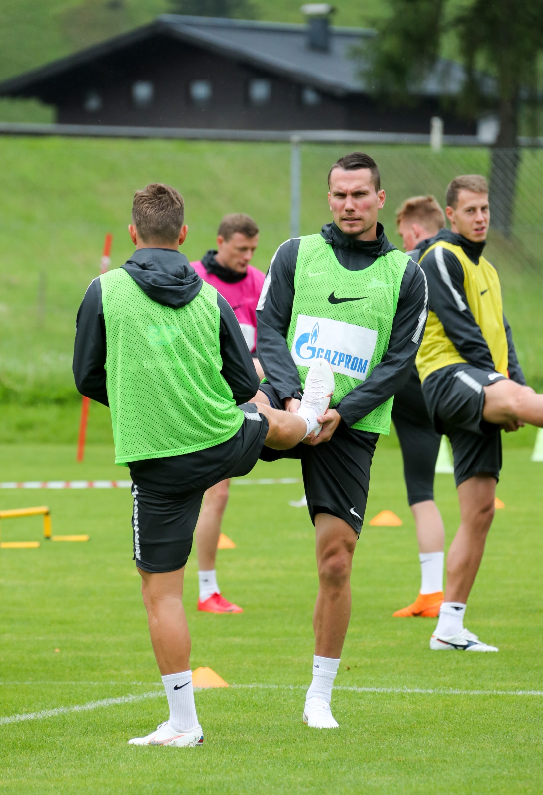 «Газпром» — тренировочные сборы в Австрии: 28 июня, утренняя тренировка