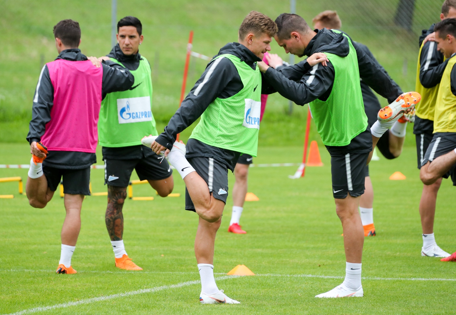 «Газпром» — тренировочные сборы в Австрии: 28 июня, утренняя тренировка