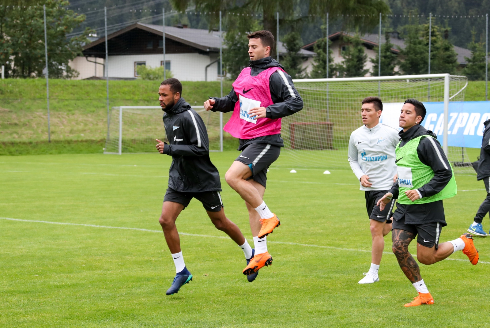 «Газпром» — тренировочные сборы в Австрии: 28 июня, утренняя тренировка