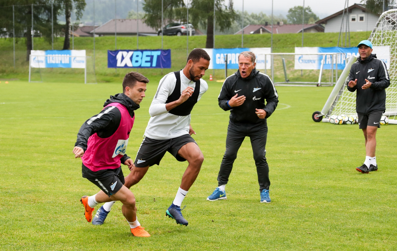 «Газпром» — тренировочные сборы в Австрии: 28 июня, утренняя тренировка