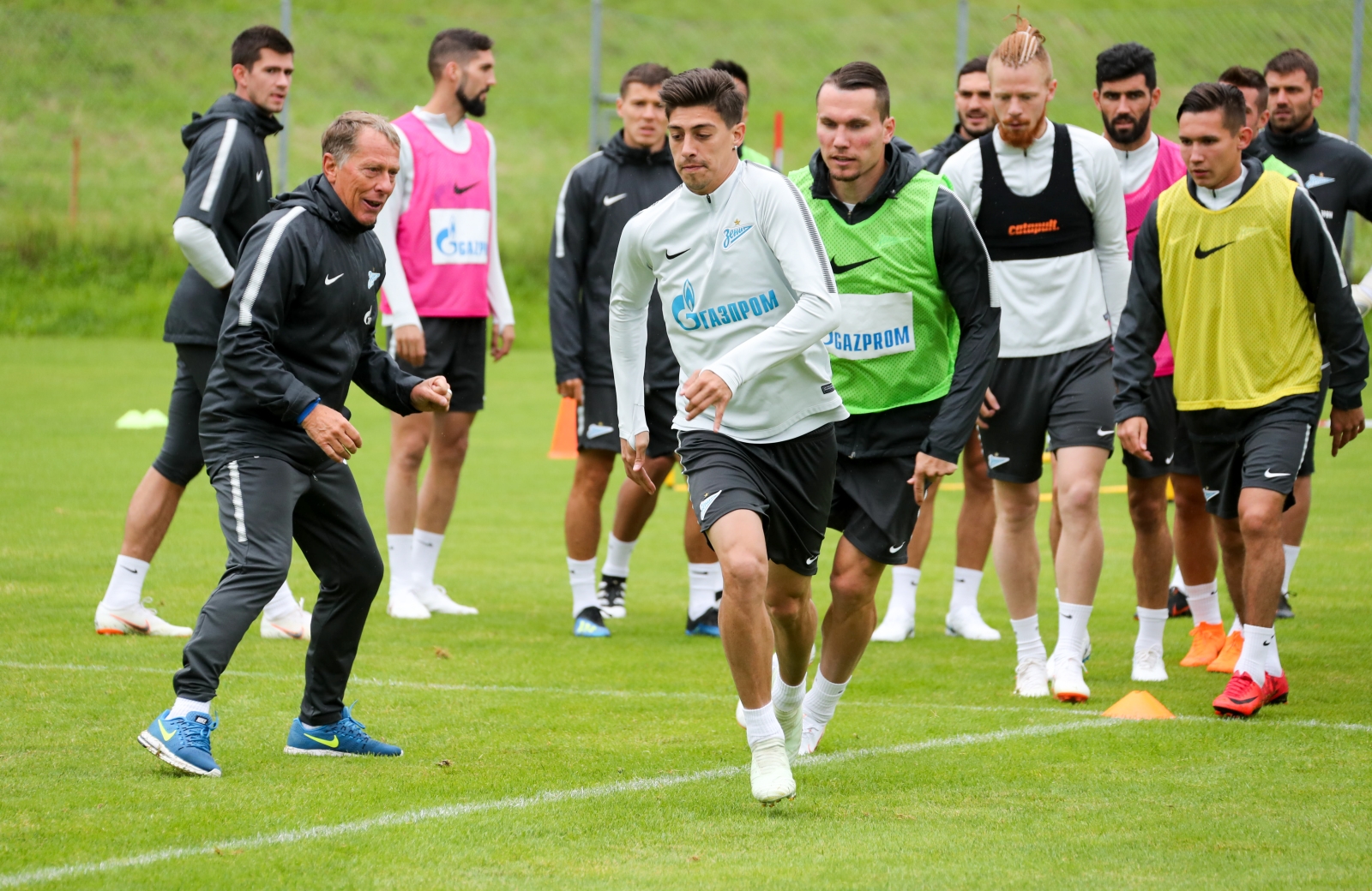 «Газпром» — тренировочные сборы в Австрии: 28 июня, утренняя тренировка
