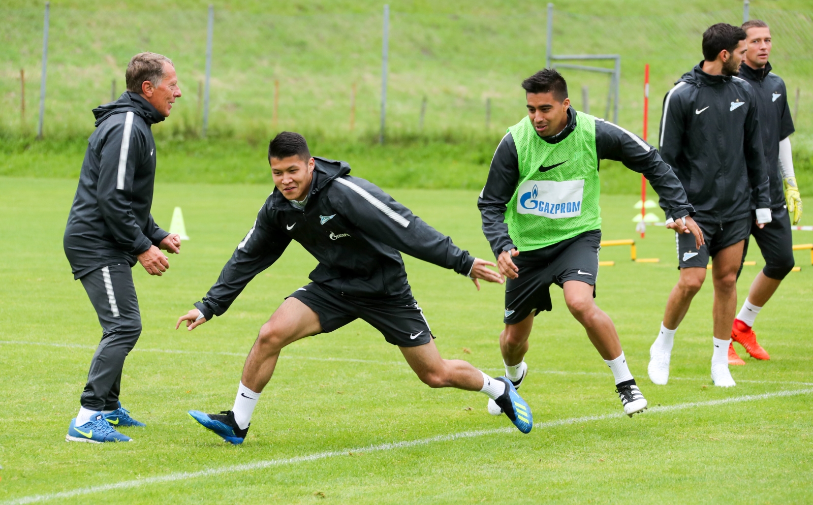 «Газпром» — тренировочные сборы в Австрии: 28 июня, утренняя тренировка