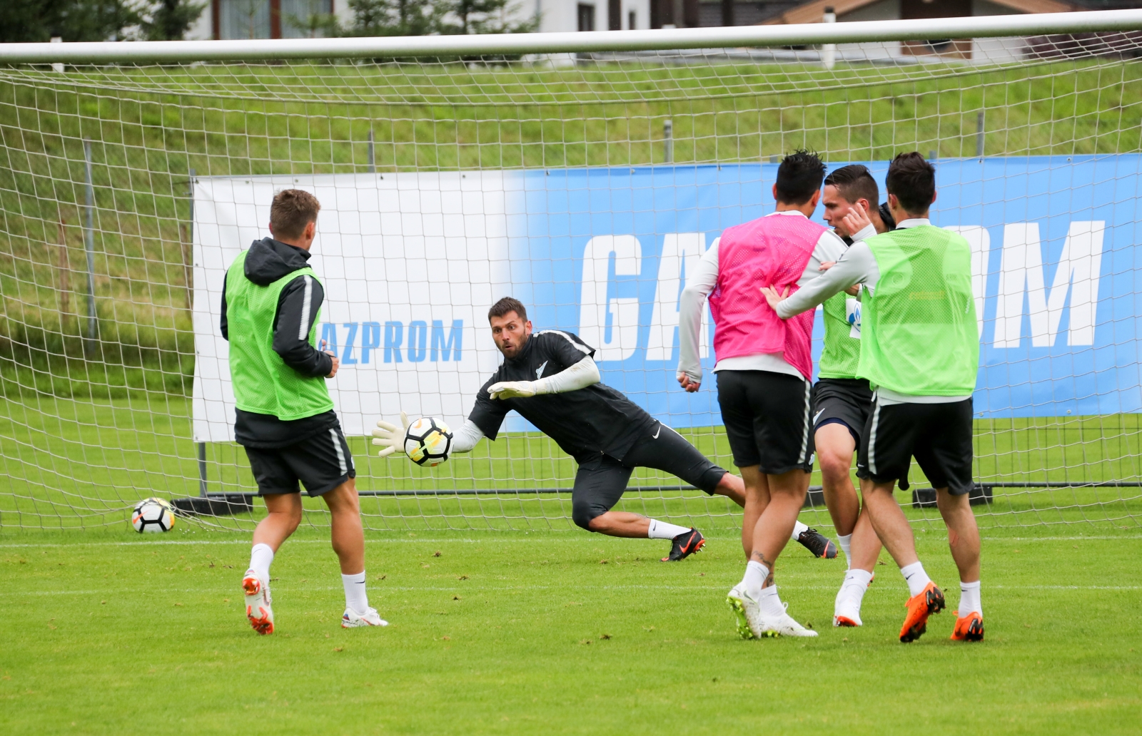 «Газпром» — тренировочные сборы в Австрии: 28 июня, утренняя тренировка
