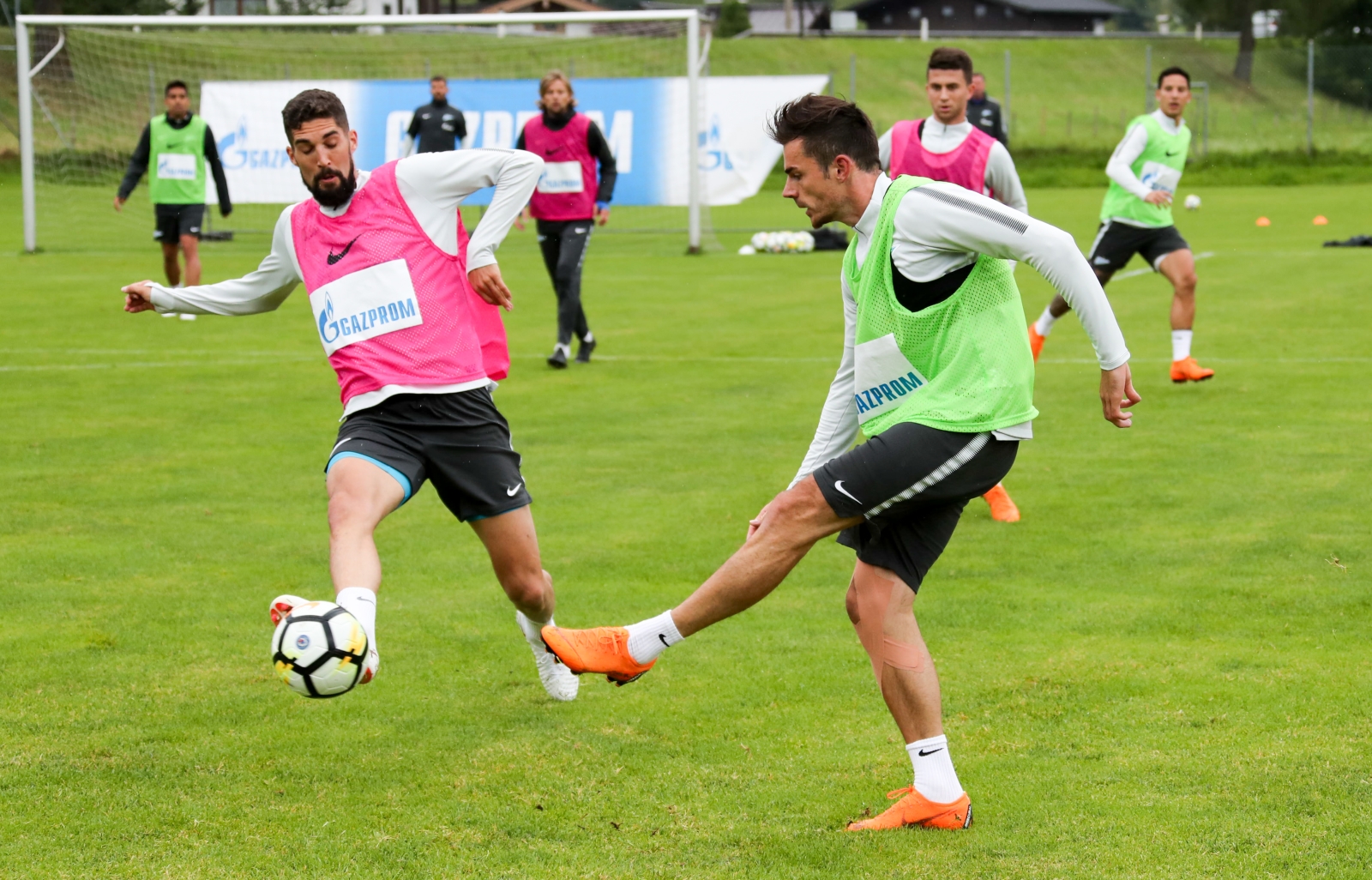 «Газпром» — тренировочные сборы в Австрии: 28 июня, утренняя тренировка