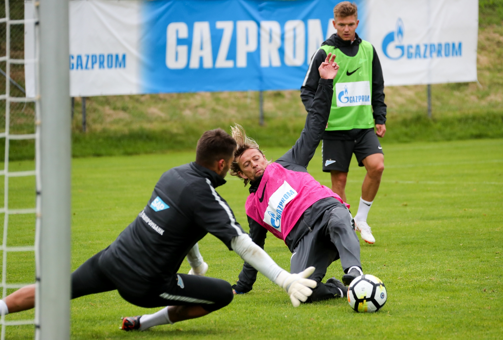 «Газпром» — тренировочные сборы в Австрии: 28 июня, утренняя тренировка