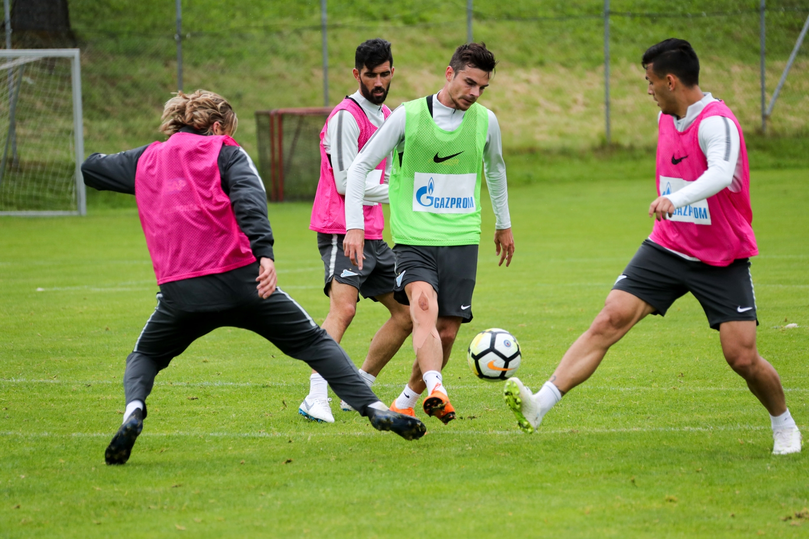 «Газпром» — тренировочные сборы в Австрии: 28 июня, утренняя тренировка
