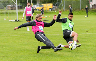 «Газпром» — тренировочные сборы в Австрии: 28 июня, утренняя тренировка