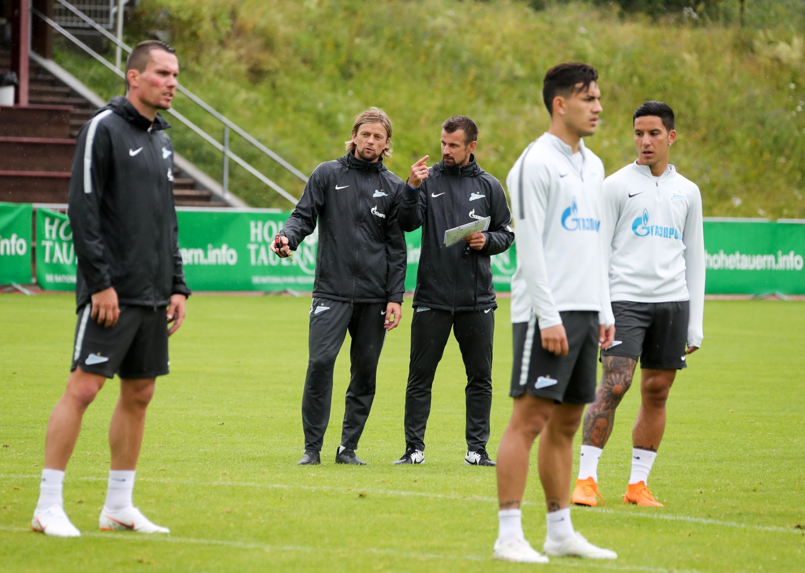 «Газпром» — тренировочные сборы в Австрии: 28 июня, утренняя тренировка