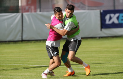 «Газпром» — тренировочные сборы в Австрии: 26 июня, вечерняя тренировка