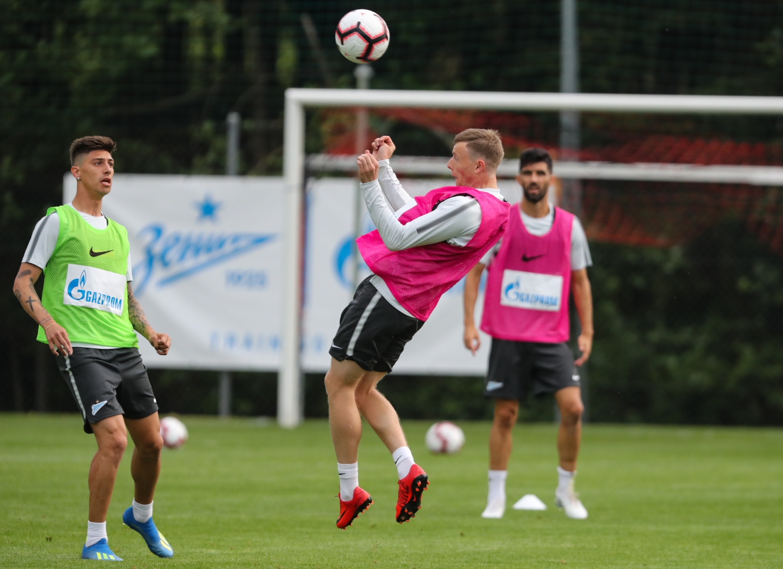 Вторые «Газпром» — тренировочные сборы в Австрии: тренировка 3 июля