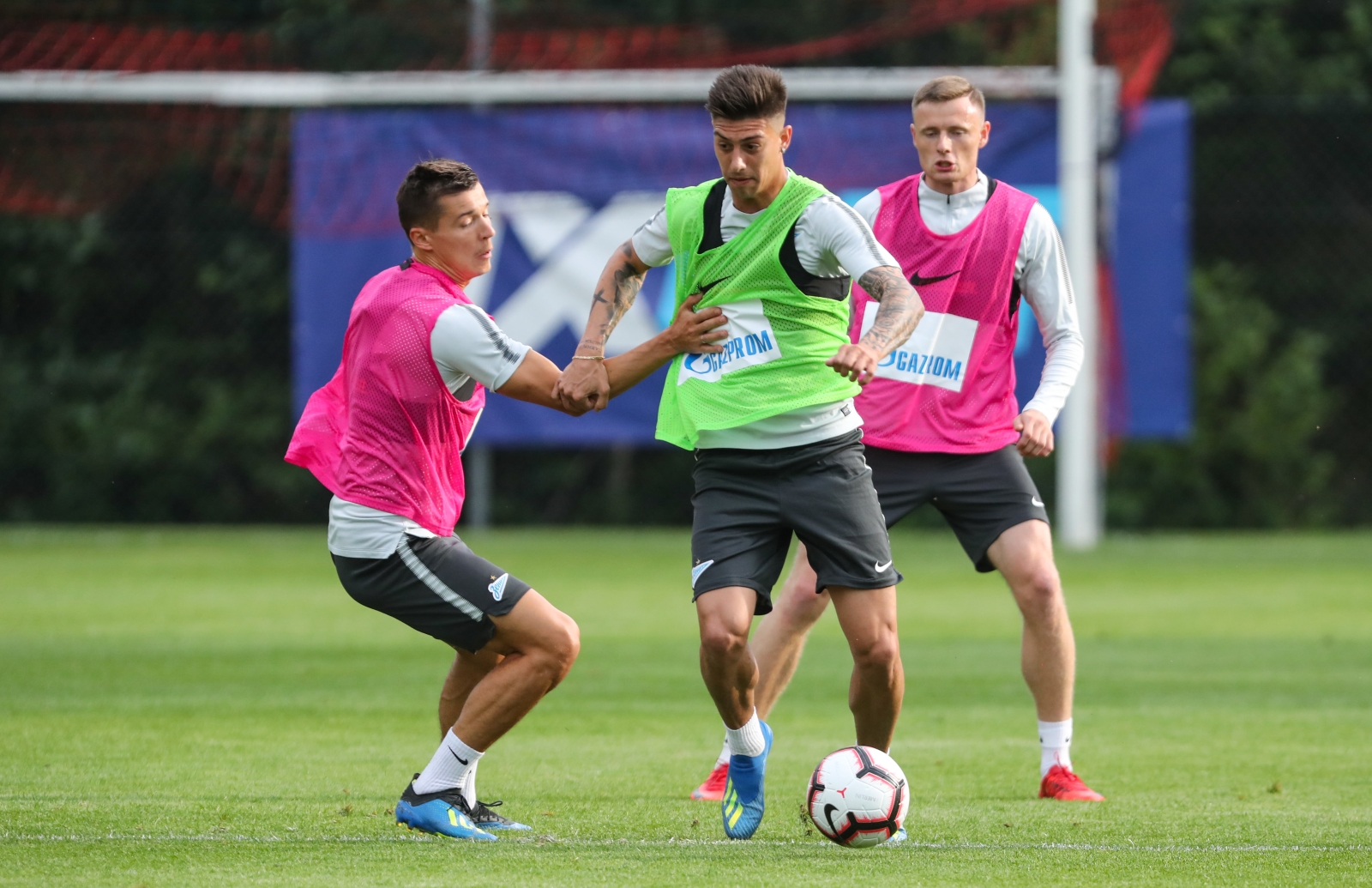 Вторые «Газпром» — тренировочные сборы в Австрии: тренировка 3 июля