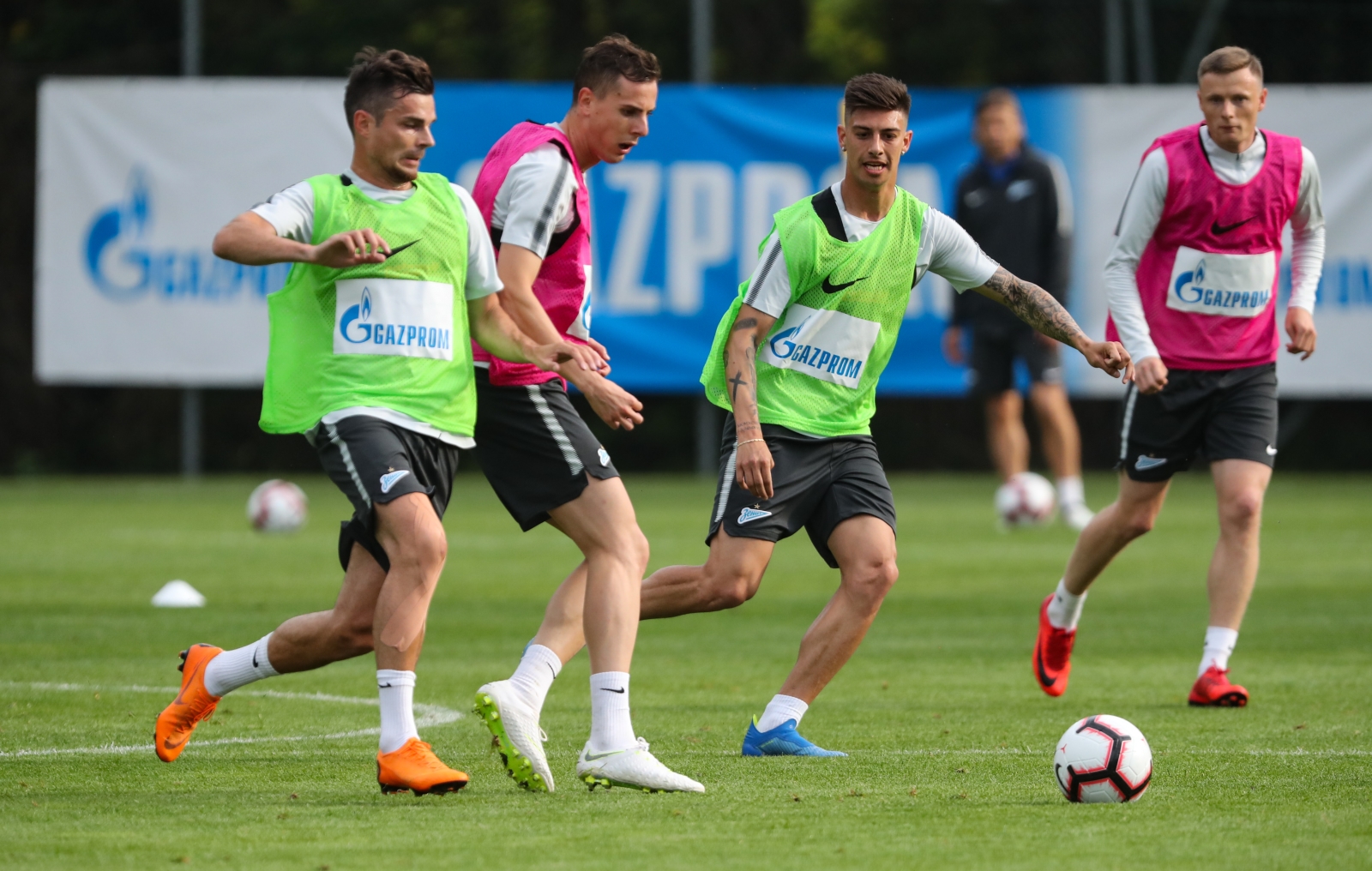 Вторые «Газпром» — тренировочные сборы в Австрии: тренировка 3 июля