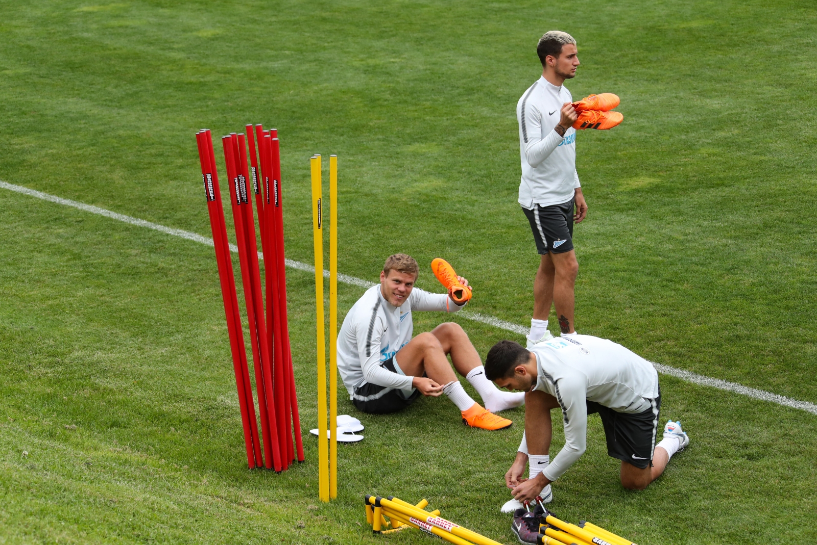 Вторые «Газпром» — тренировочные сборы в Австрии: тренировка 3 июля