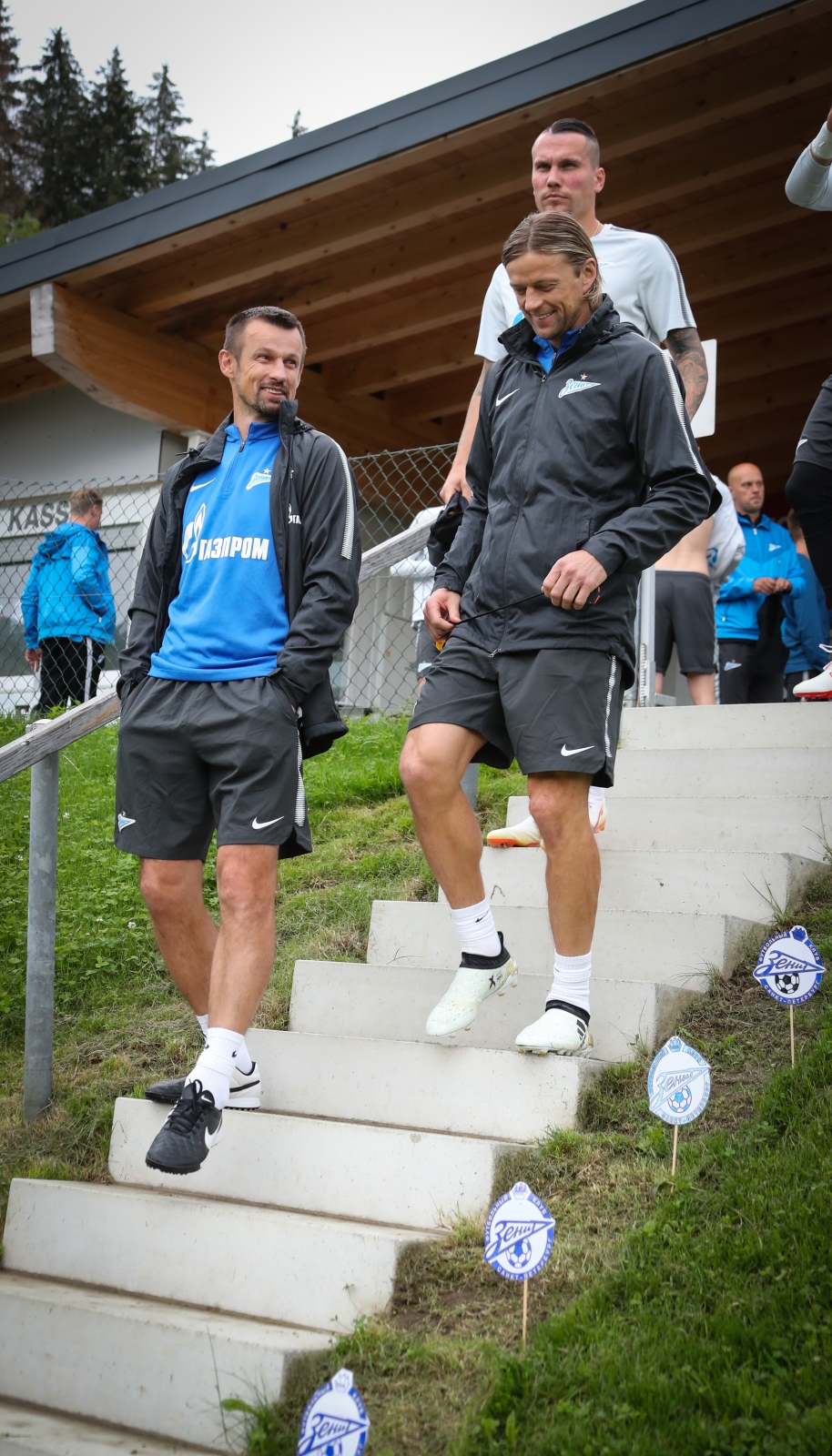 Вторые «Газпром» — тренировочные сборы в Австрии: тренировка 3 июля