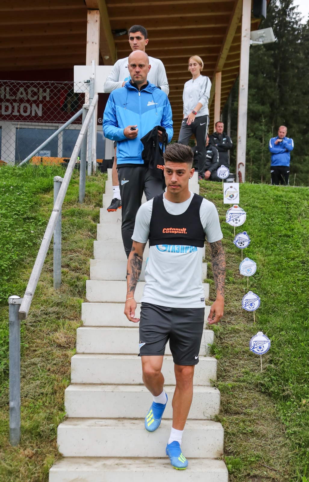 Вторые «Газпром» — тренировочные сборы в Австрии: тренировка 3 июля