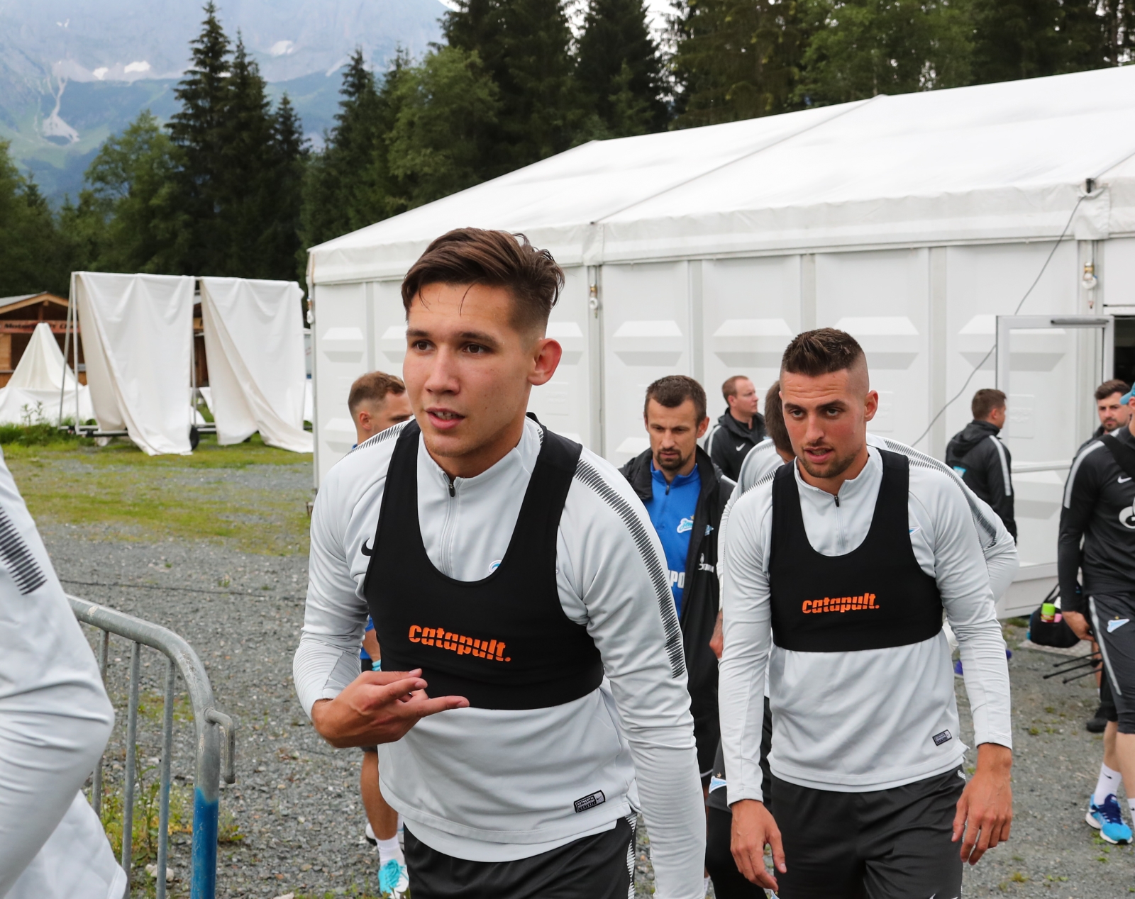 Вторые «Газпром» — тренировочные сборы в Австрии: тренировка 3 июля