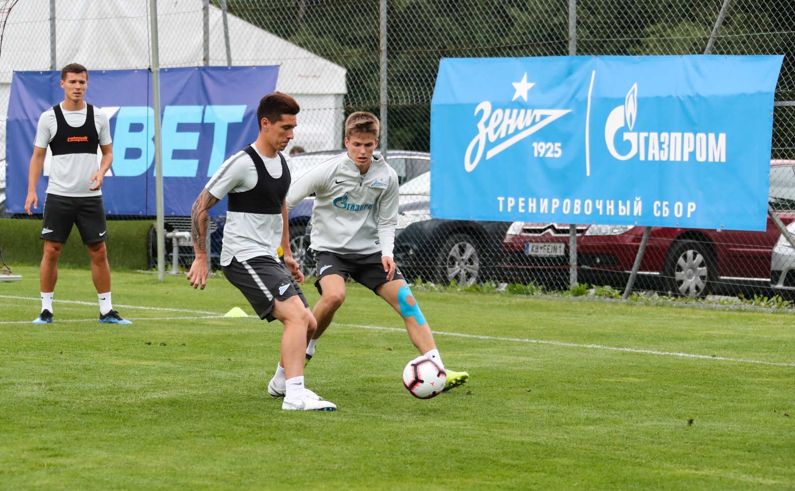 Вторые «Газпром» — тренировочные сборы в Австрии: тренировка 3 июля