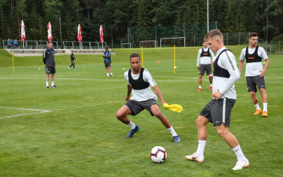 Вторые «Газпром» — тренировочные сборы в Австрии: тренировка 3 июля