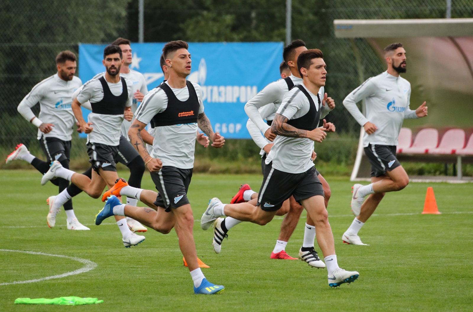 Вторые «Газпром» — тренировочные сборы в Австрии: тренировка 3 июля