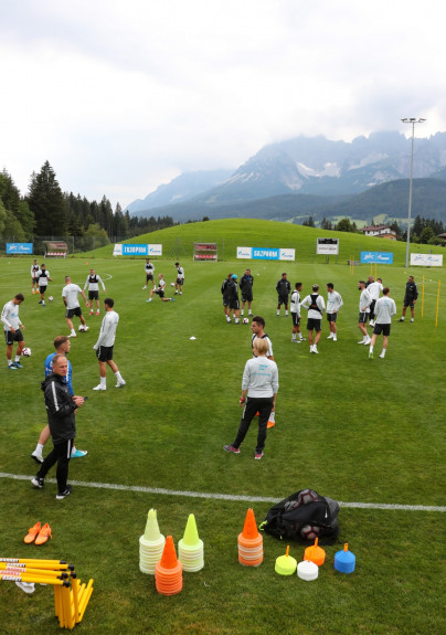 Вторые «Газпром» — тренировочные сборы в Австрии: тренировка 3 июля
