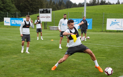 Вторые «Газпром» — тренировочные сборы в Австрии: тренировка 3 июля