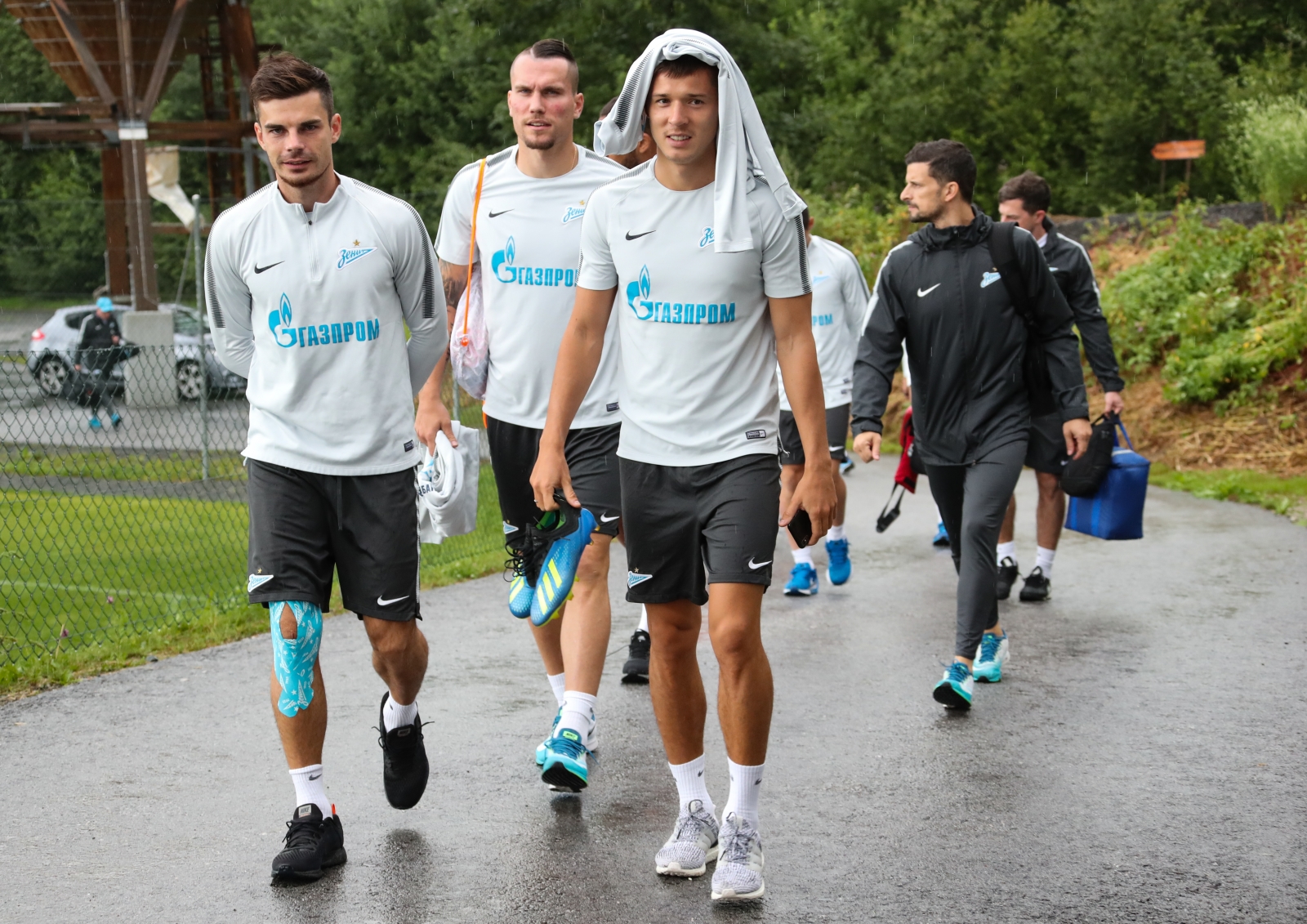 Вторые «Газпром» — тренировочные сборы в Австрии: вечерняя тренировка 4 июля