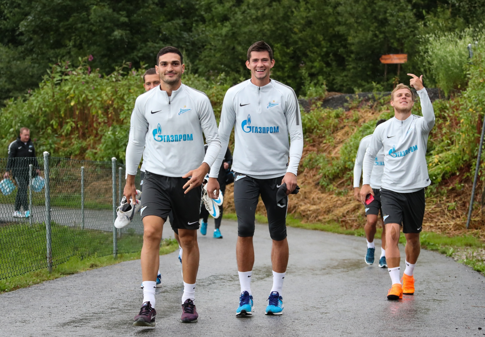 Вторые «Газпром» — тренировочные сборы в Австрии: вечерняя тренировка 4 июля